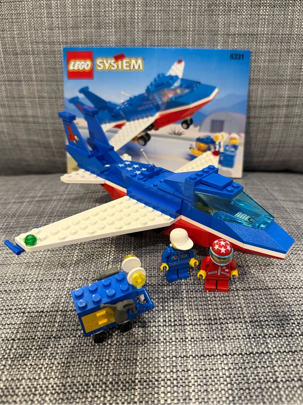 Vintage LEGO system set: 6331 Patriot Jet